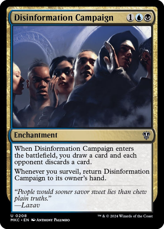 Image for Disinformation Campaign (208) (Commander: Murders at Karlov Manor) - Magic: The Gathering