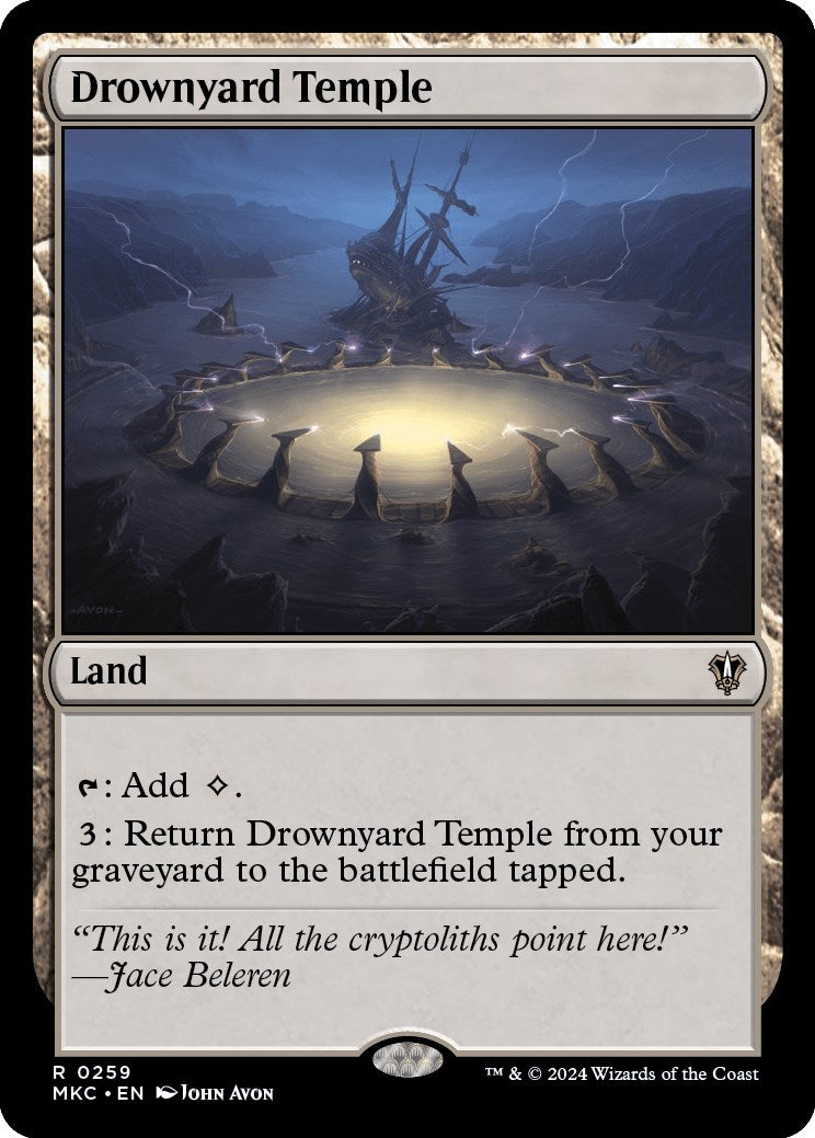Image for Drownyard Temple (259) (Commander: Murders at Karlov Manor) - Magic: The Gathering