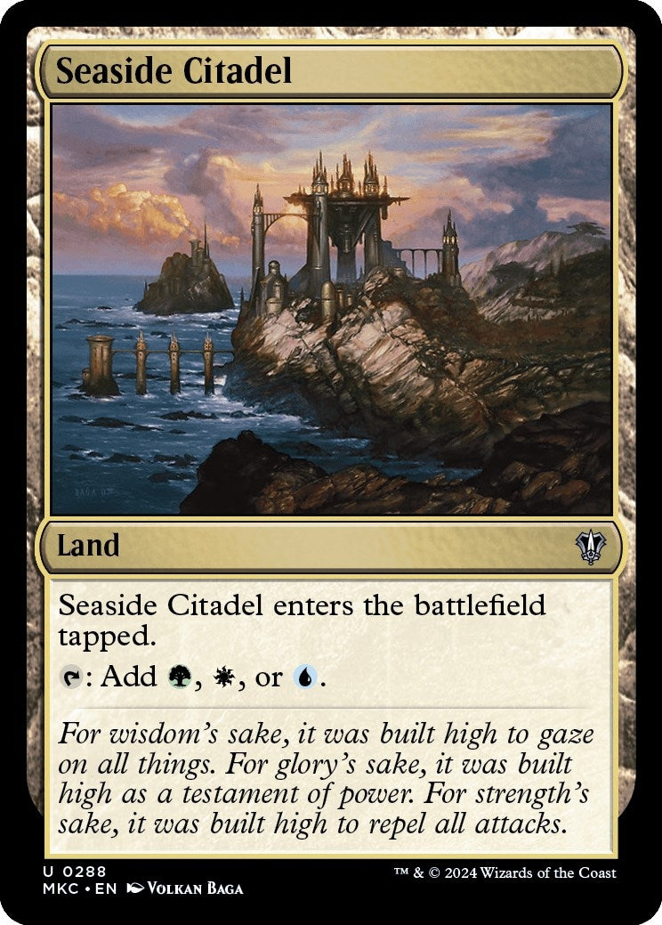 Image for Seaside Citadel (288) (Commander: Murders at Karlov Manor) - Magic: The Gathering
