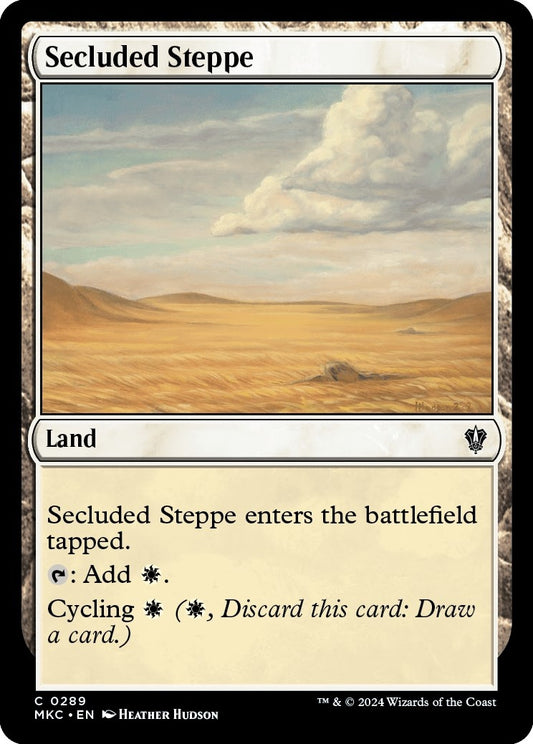Image for Secluded Steppe (289) (Commander: Murders at Karlov Manor) - Magic: The Gathering