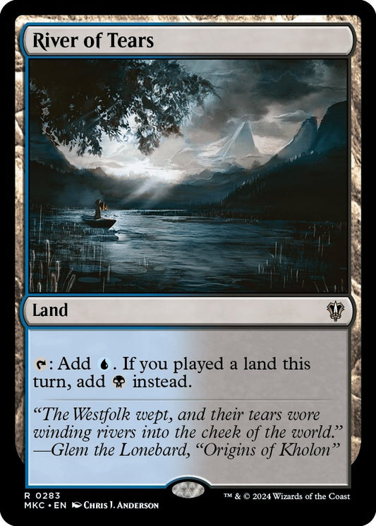 Image for River of Tears (283) (Commander: Murders at Karlov Manor) - Magic: The Gathering