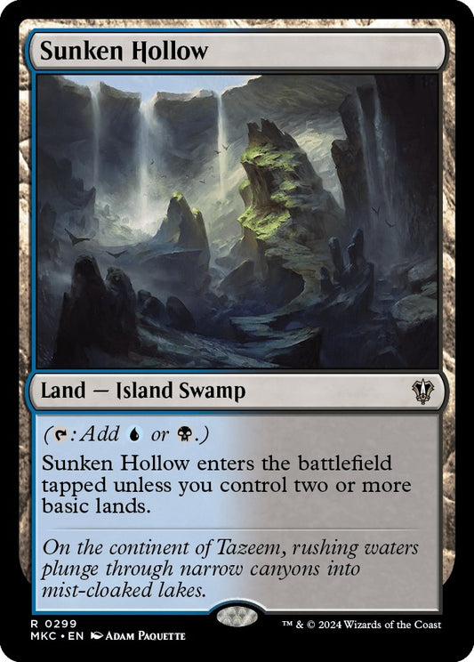 Image for Sunken Hollow (299) (Commander: Murders at Karlov Manor) - Magic: The Gathering