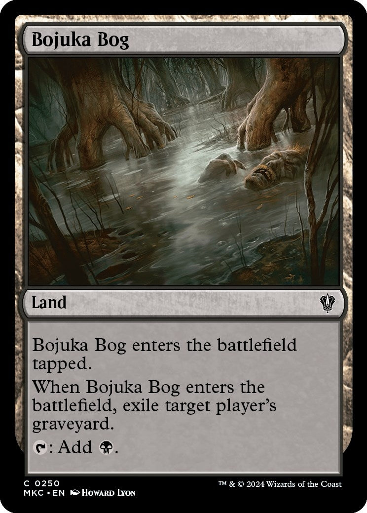 Image for Bojuka Bog (250) (Commander: Murders at Karlov Manor) - Magic: The Gathering