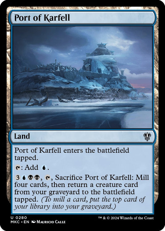 Image for Port of Karfell (280) (Commander: Murders at Karlov Manor) - Magic: The Gathering