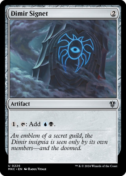 Image for Dimir Signet (226) (Commander: Murders at Karlov Manor) - Magic: The Gathering