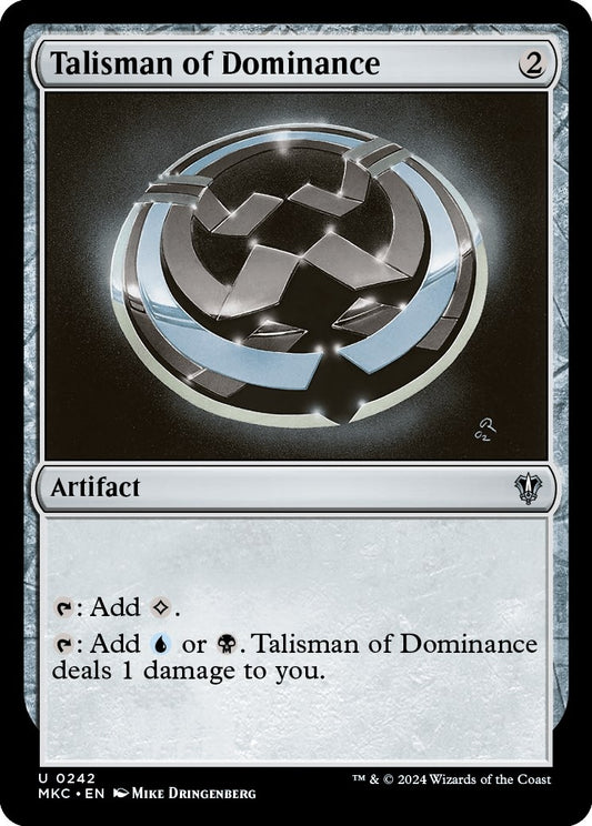 Image for Talisman of Dominance (242) (Commander: Murders at Karlov Manor) - Magic: The Gathering