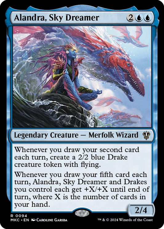 Image for Alandra, Sky Dreamer (94) (Commander: Murders at Karlov Manor) - Magic: The Gathering