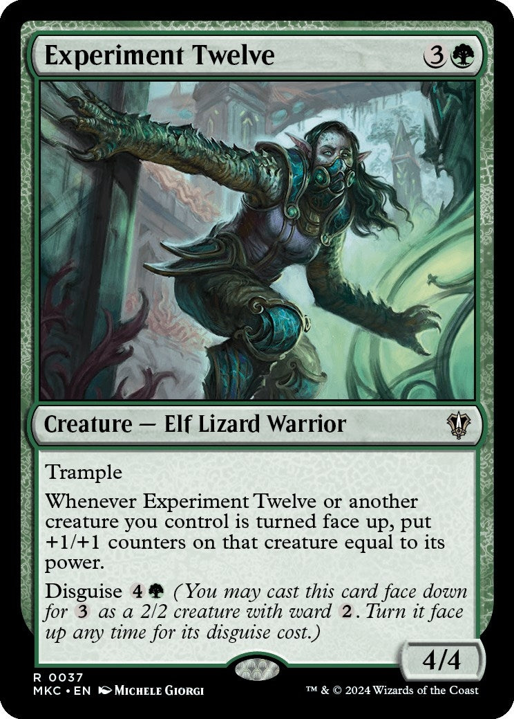 Image for Experiment Twelve (37) (Commander: Murders at Karlov Manor) - Magic: The Gathering