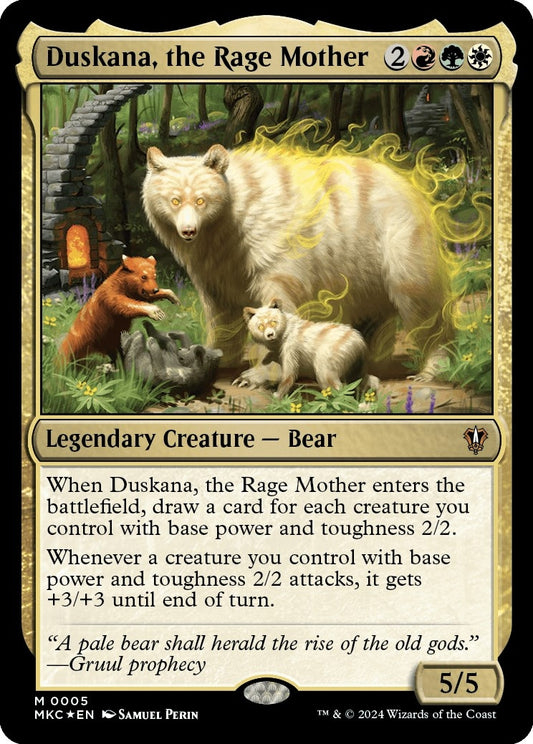 Image for Duskana, the Rage Mother (5) (Commander: Murders at Karlov Manor) - Magic: The Gathering