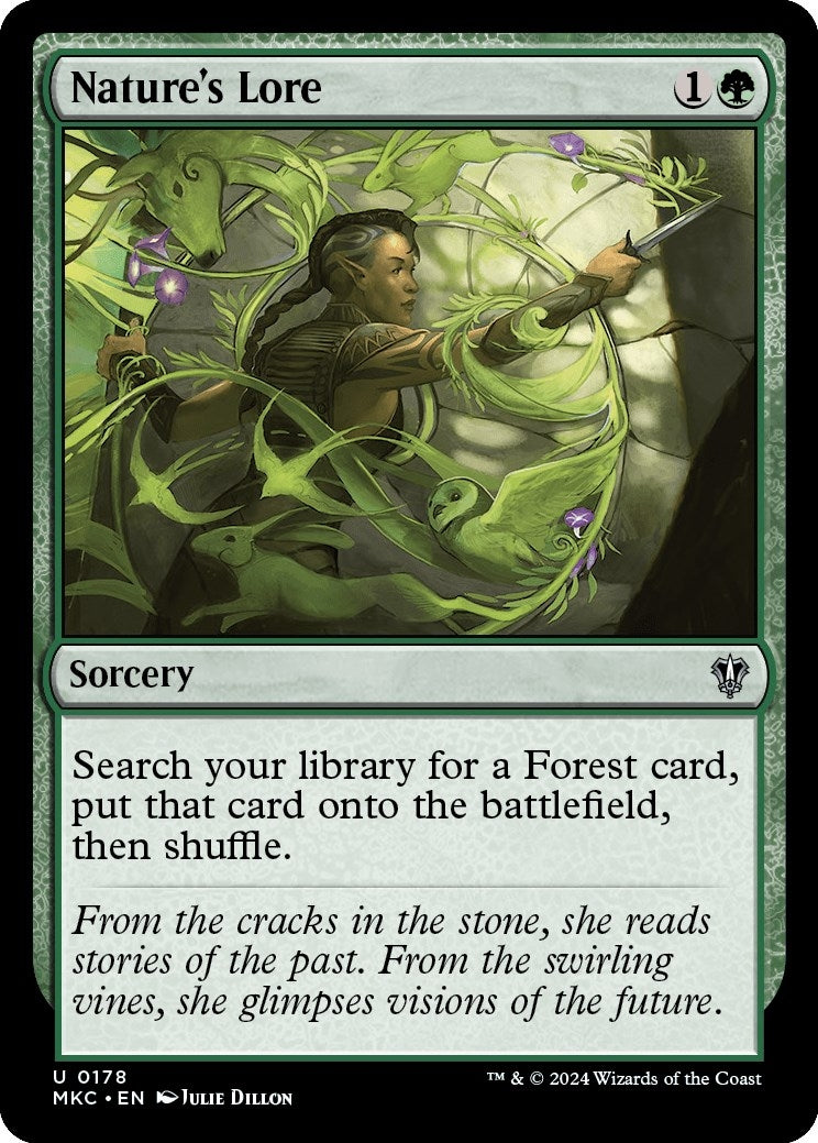 Image for Nature's Lore (178) (Commander: Murders at Karlov Manor) - Magic: The Gathering