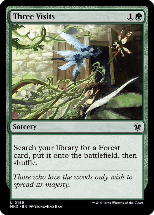 Image for Three Visits (189) (Commander: Murders at Karlov Manor) - Magic: The Gathering