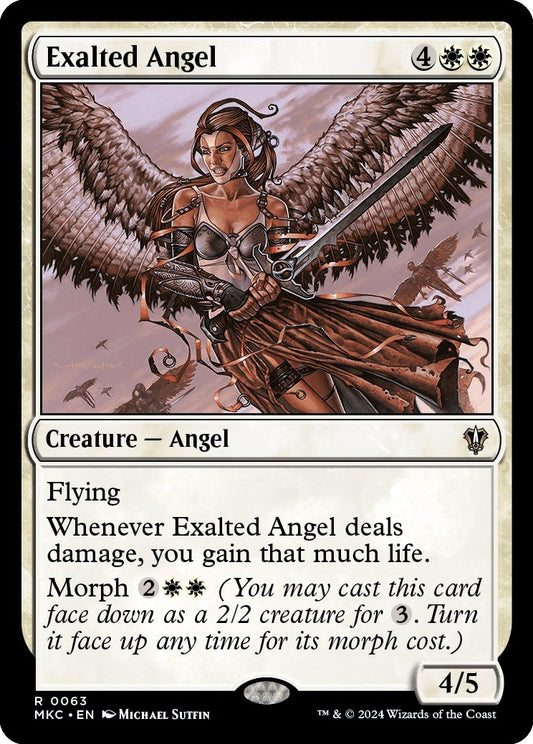 Image for Exalted Angel (63) (Commander: Murders at Karlov Manor) - Magic: The Gathering