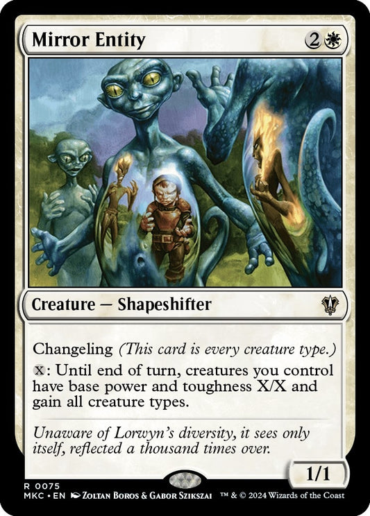 Image for Mirror Entity (75) (Commander: Murders at Karlov Manor) - Magic: The Gathering