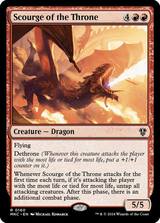 Image for Scourge of the Throne (160) (Commander: Murders at Karlov Manor) - Magic: The Gathering