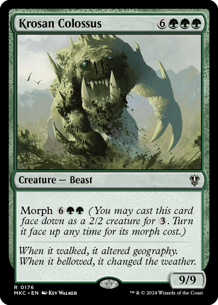 Image for Krosan Colossus (176) (Commander: Murders at Karlov Manor) - Magic: The Gathering