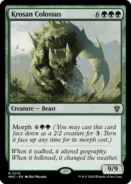 Image for Krosan Colossus (176) (Commander: Murders at Karlov Manor) - Magic: The Gathering