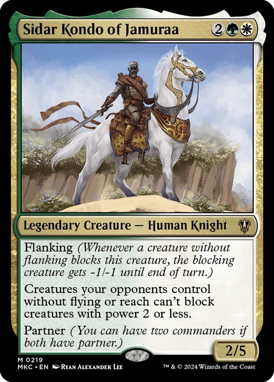 Image for Sidar Kondo of Jamuraa (219) (Commander: Murders at Karlov Manor) - Magic: The Gathering