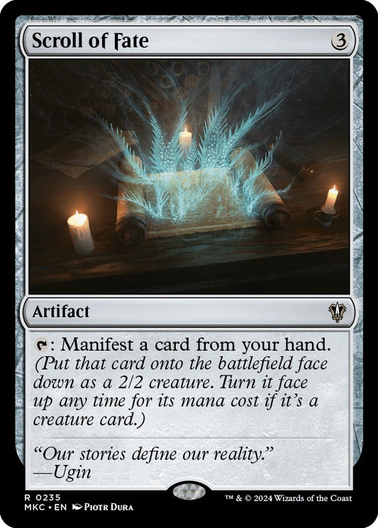 Image for Scroll of Fate (235) (Commander: Murders at Karlov Manor) - Magic: The Gathering