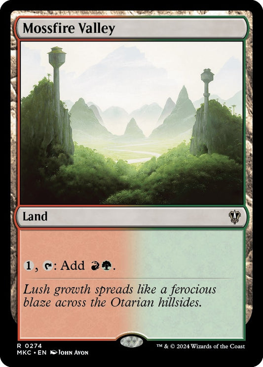 Image for Mossfire Valley (274) (Commander: Murders at Karlov Manor) - Magic: The Gathering