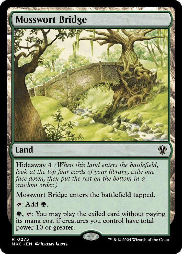 Image for Mosswort Bridge (275) (Commander: Murders at Karlov Manor) - Magic: The Gathering
