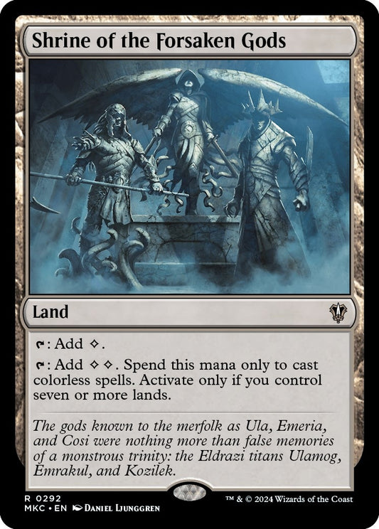 Image for Shrine of the Forsaken Gods (292) (Commander: Murders at Karlov Manor) - Magic: The Gathering