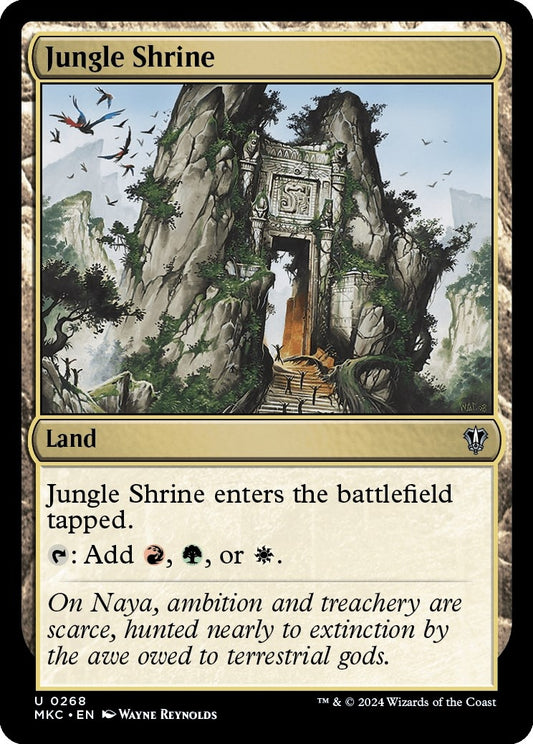 Image for Jungle Shrine (268) (Commander: Murders at Karlov Manor) - Magic: The Gathering