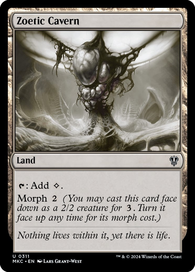 Image for Zoetic Cavern (311) (Commander: Murders at Karlov Manor) - Magic: The Gathering