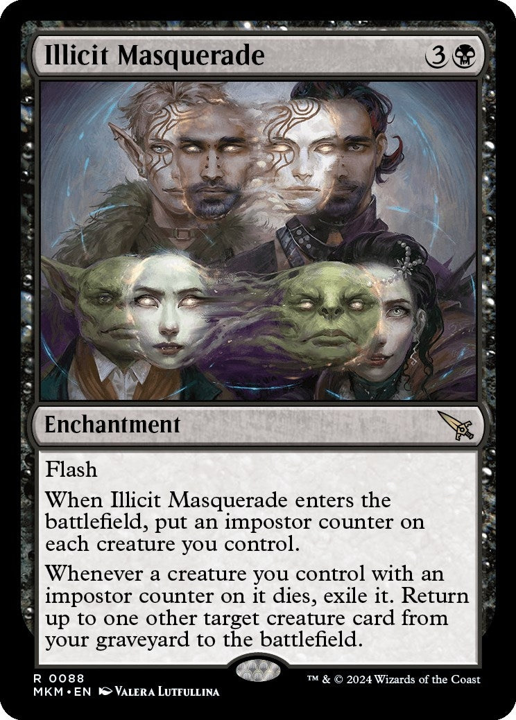 Image for Illicit Masquerade (88) (Murders at Karlov Manor) - Magic: The Gathering
