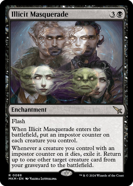 Image for Illicit Masquerade (88) (Murders at Karlov Manor) - Magic: The Gathering