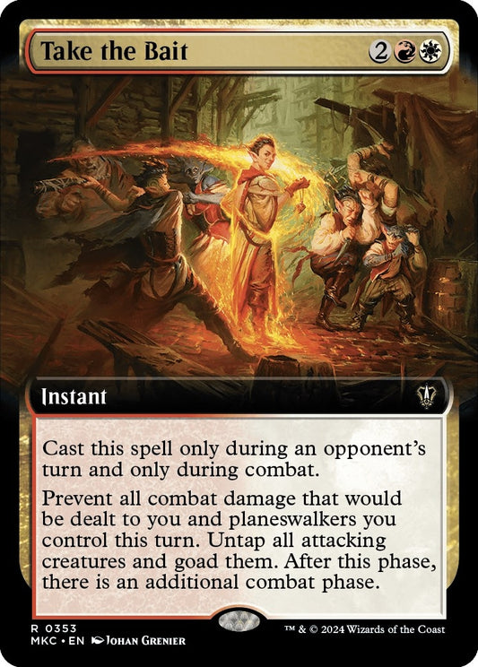 Image for Take the Bait (Extended Art) (353) (Commander: Murders at Karlov Manor) - Magic: The Gathering
