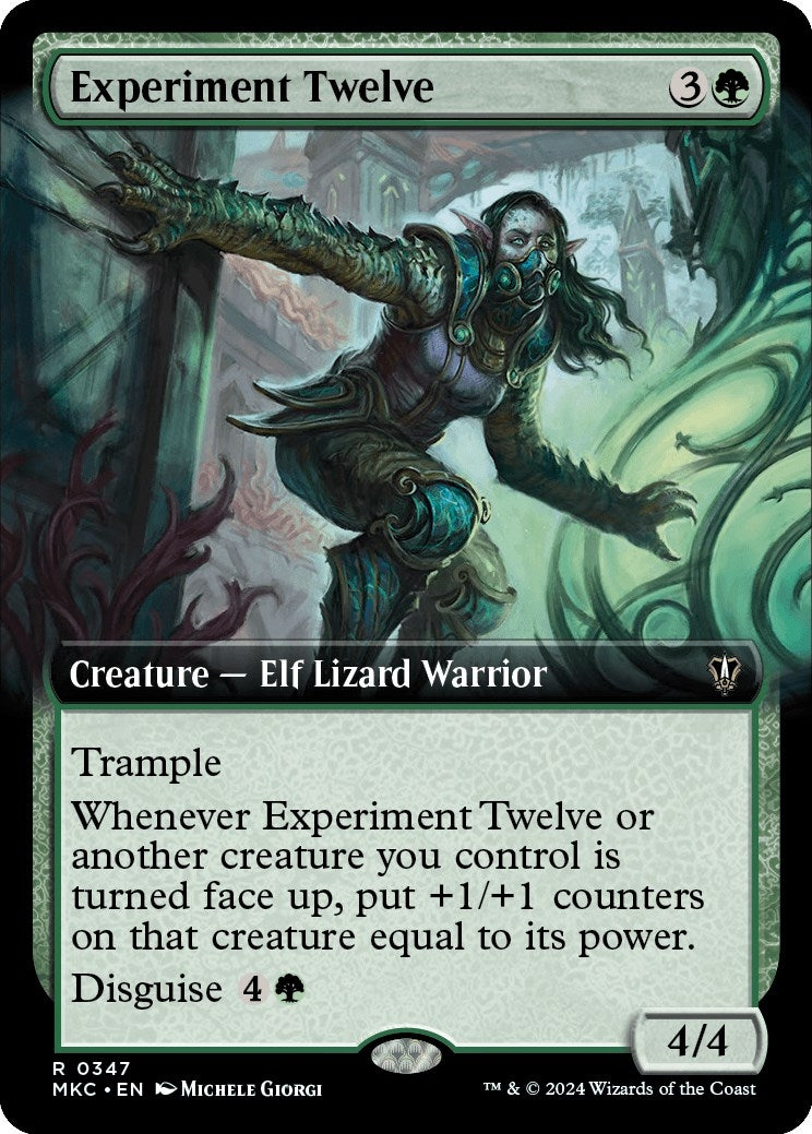 Image for Experiment Twelve (Extended Art) (347) (Commander: Murders at Karlov Manor) - Magic: The Gathering