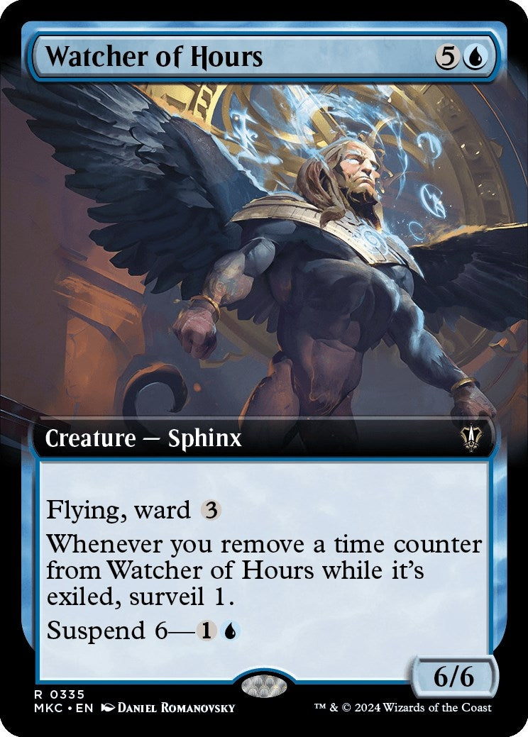 Image for Watcher of Hours (Extended Art) (335) (Commander: Murders at Karlov Manor) - Magic: The Gathering