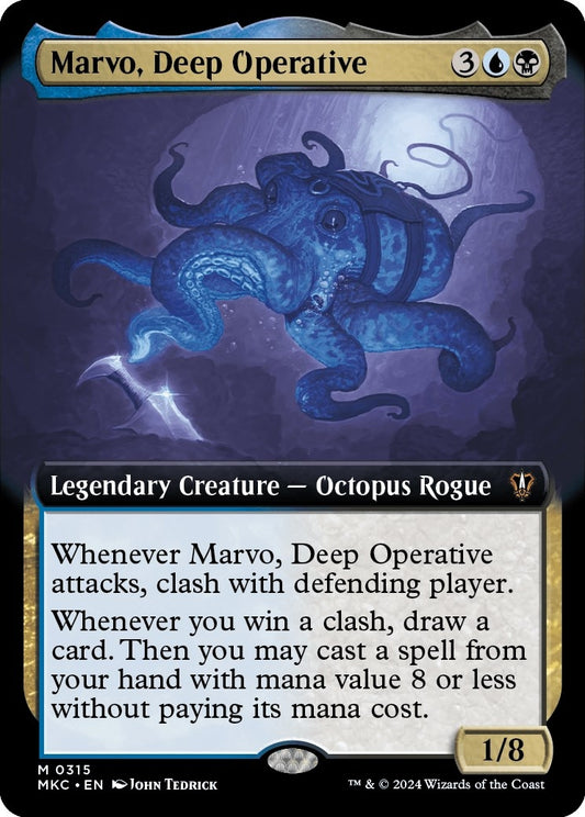 Image for Marvo, Deep Operative (Extended Art) (315) (Commander: Murders at Karlov Manor) - Magic: The Gathering
