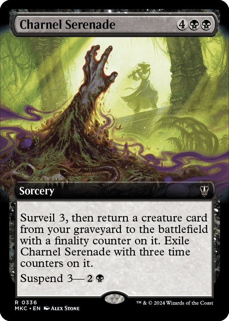 Image for Charnel Serenade (Extended Art) (336) (Commander: Murders at Karlov Manor) - Magic: The Gathering