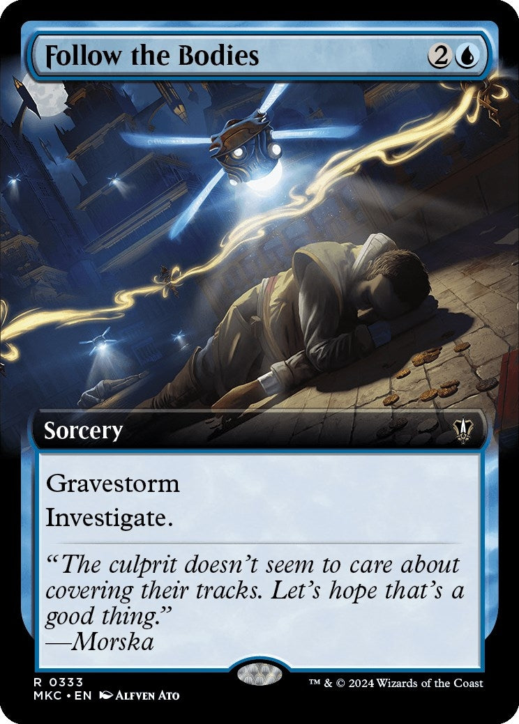 Image for Follow the Bodies (Extended Art) (333) (Commander: Murders at Karlov Manor) - Magic: The Gathering