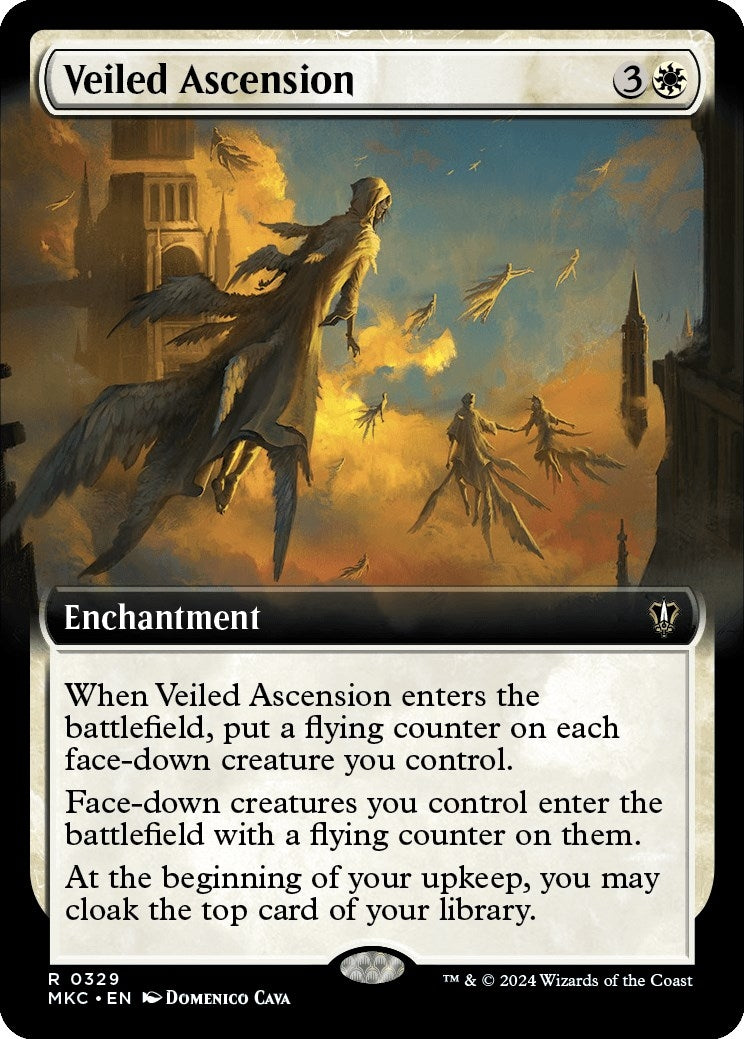 Image for Veiled Ascension (Extended Art) (329) (Commander: Murders at Karlov Manor) - Magic: The Gathering