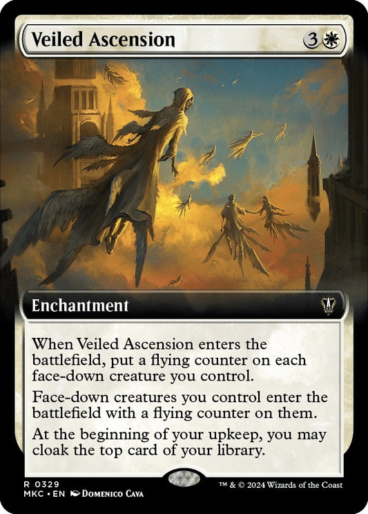 Image for Veiled Ascension (Extended Art) (329) (Commander: Murders at Karlov Manor) - Magic: The Gathering