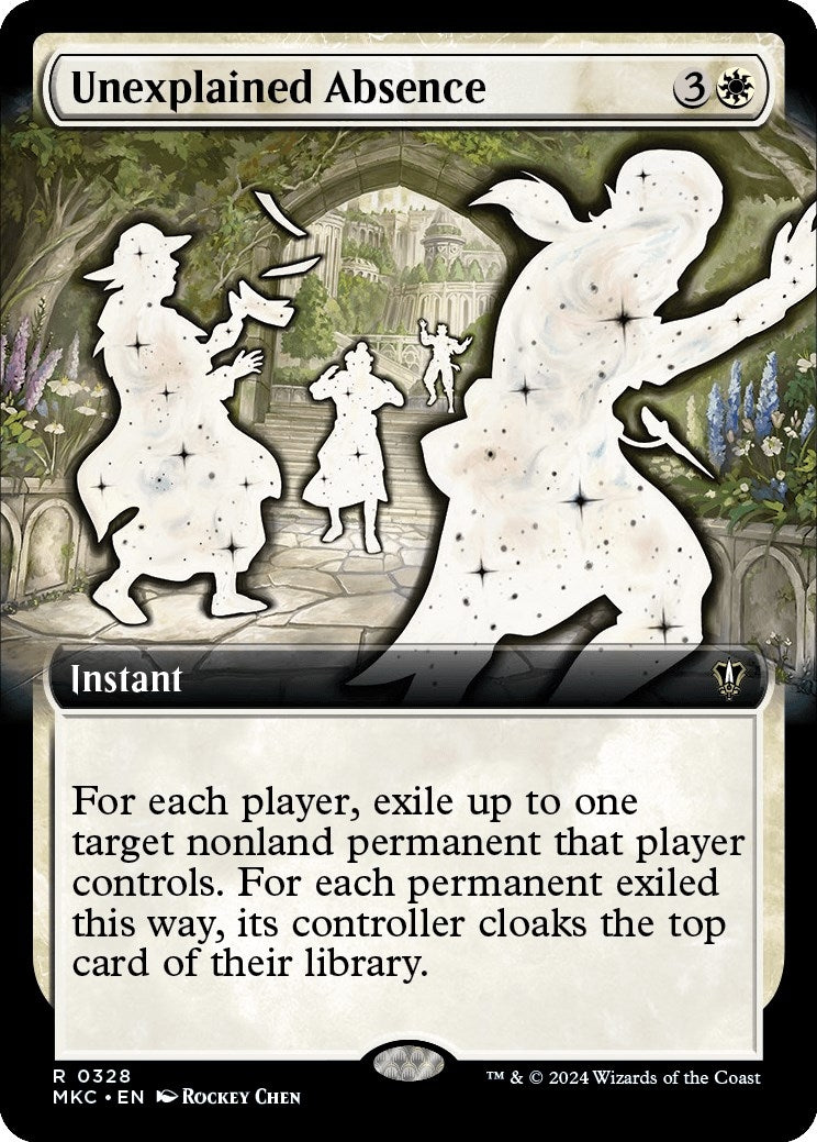 Image for Unexplained Absence (Extended Art) (328) (Commander: Murders at Karlov Manor) - Magic: The Gathering