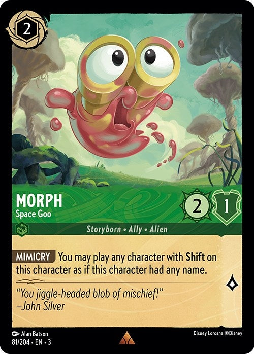 Image for Morph - Space Goo (81/204) (Into the Inklands) - Disney Lorcana