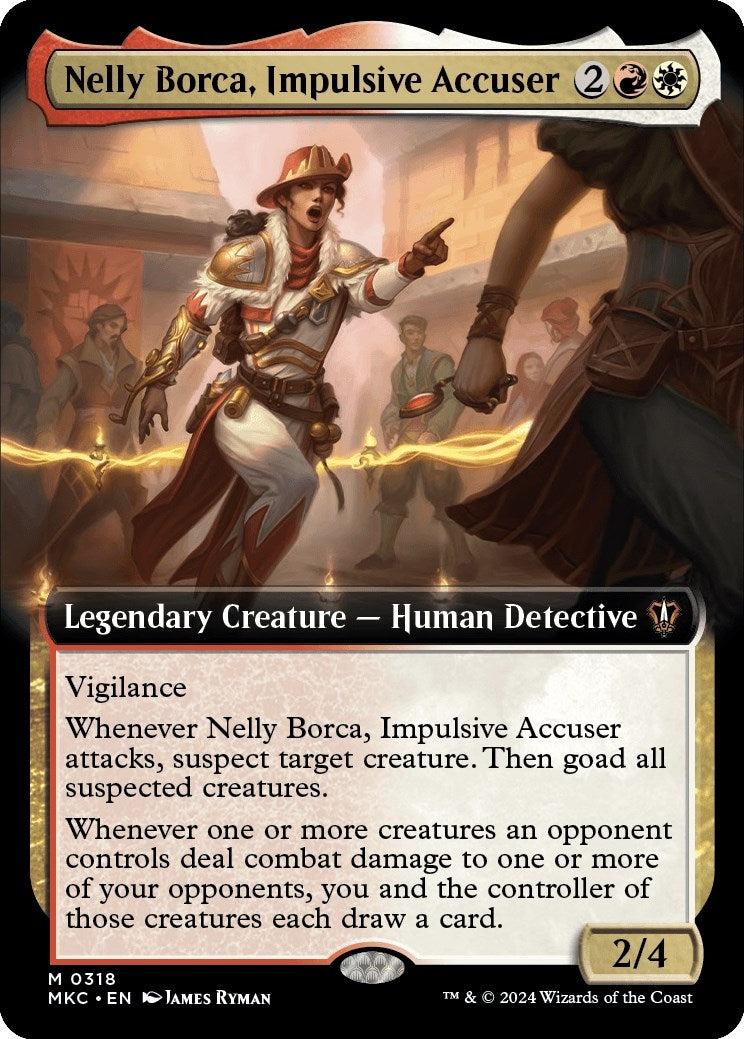 Image for Nelly Borca, Impulsive Accuser (Extended Art) (318) (Commander: Murders at Karlov Manor) - Magic: The Gathering