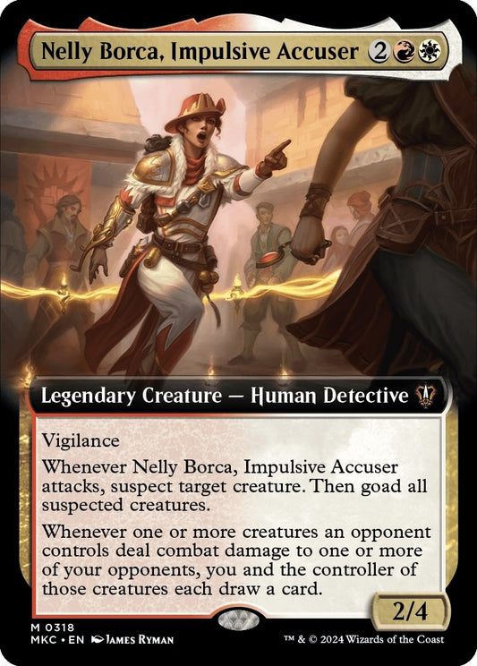 Image for Nelly Borca, Impulsive Accuser (Extended Art) (318) (Commander: Murders at Karlov Manor) - Magic: The Gathering
