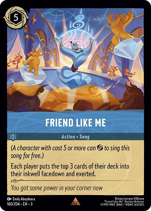Image for Friend Like Me (160/204) (Into the Inklands) - Disney Lorcana