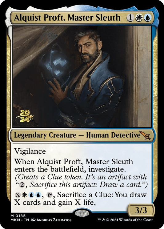 Image for Alquist Proft, Master Sleuth (185) (Prerelease Cards) - Magic: The Gathering