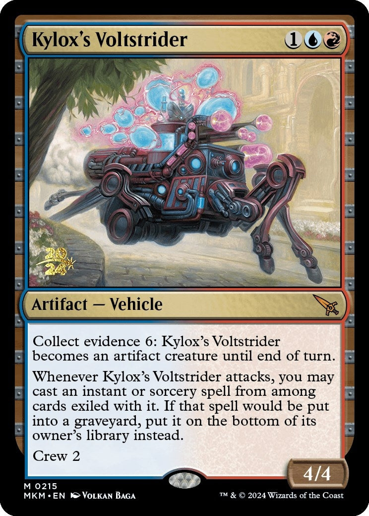 Image for Kylox's Voltstrider (215) (Prerelease Cards) - Magic: The Gathering
