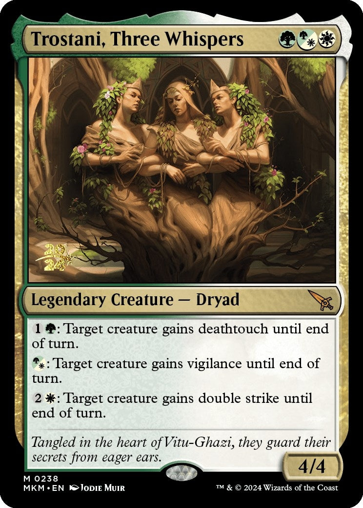 Image for Trostani, Three Whispers (238) (Prerelease Cards) - Magic: The Gathering