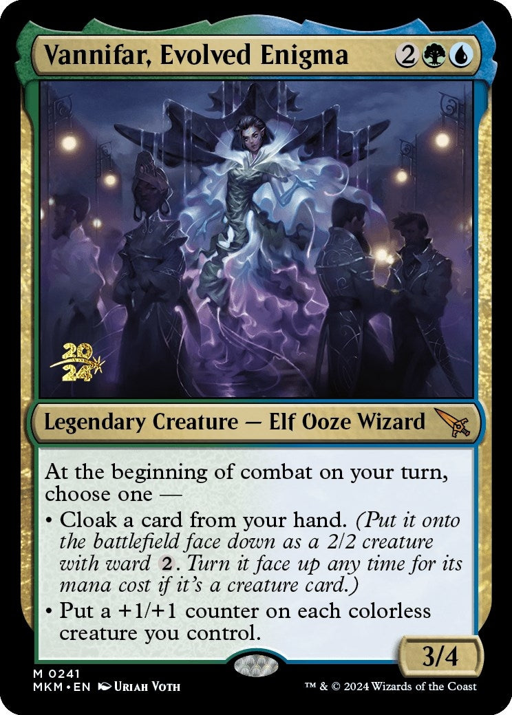 Image for Vannifar, Evolved Enigma (241) (Prerelease Cards) - Magic: The Gathering
