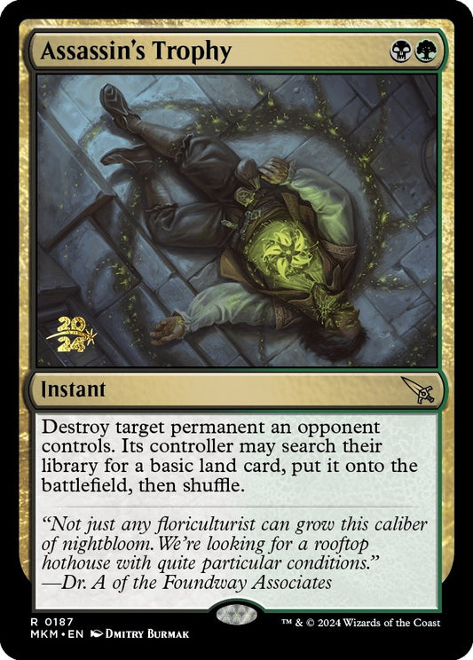 Image for Assassin's Trophy (0187) (187) (Prerelease Cards) - Magic: The Gathering