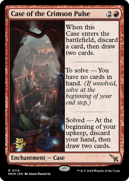 Image for Case of the Crimson Pulse (114) (Prerelease Cards) - Magic: The Gathering