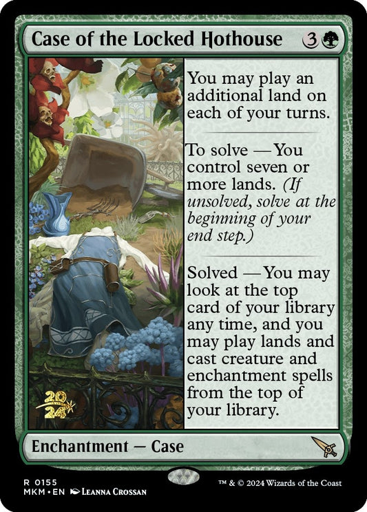 Image for Case of the Locked Hothouse (155) (Prerelease Cards) - Magic: The Gathering
