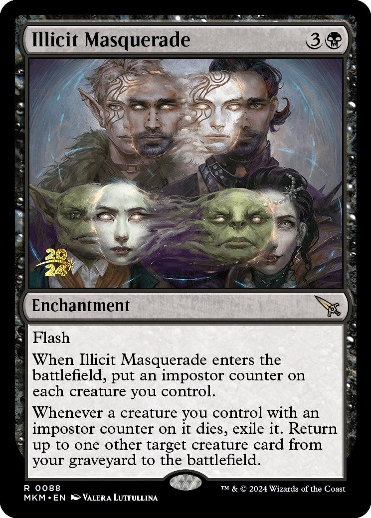 Image for Illicit Masquerade (88) (Prerelease Cards) - Magic: The Gathering